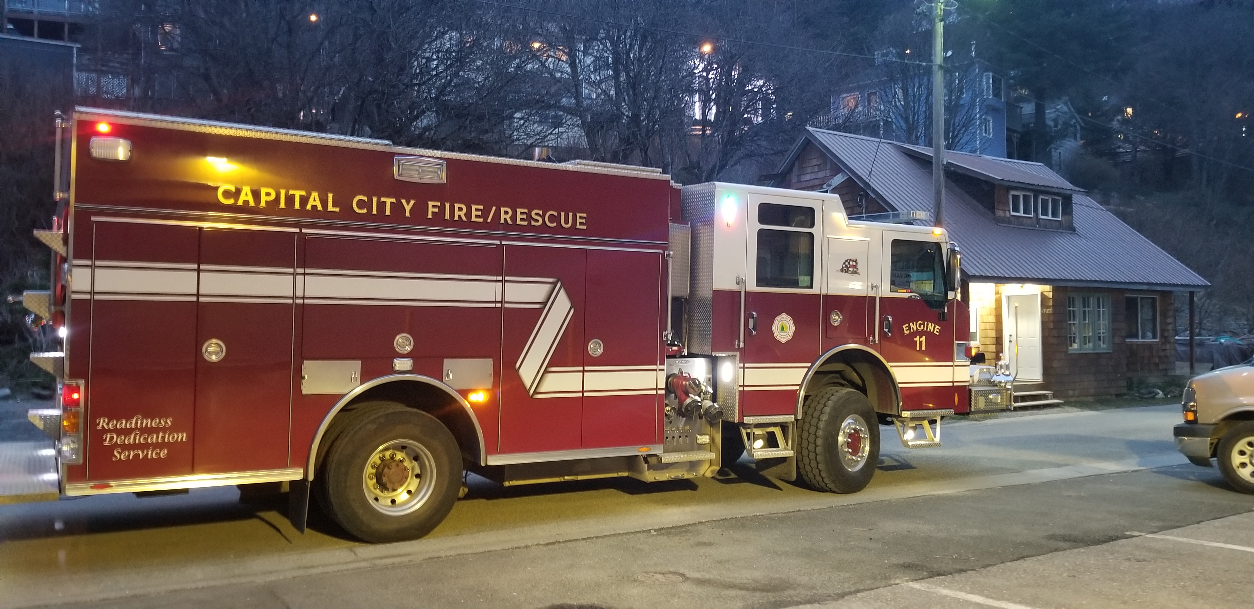 STRUCTURE FIRE HAPPENS [DISPATCH CLAIMS IS NOT NEWSWORTHY]