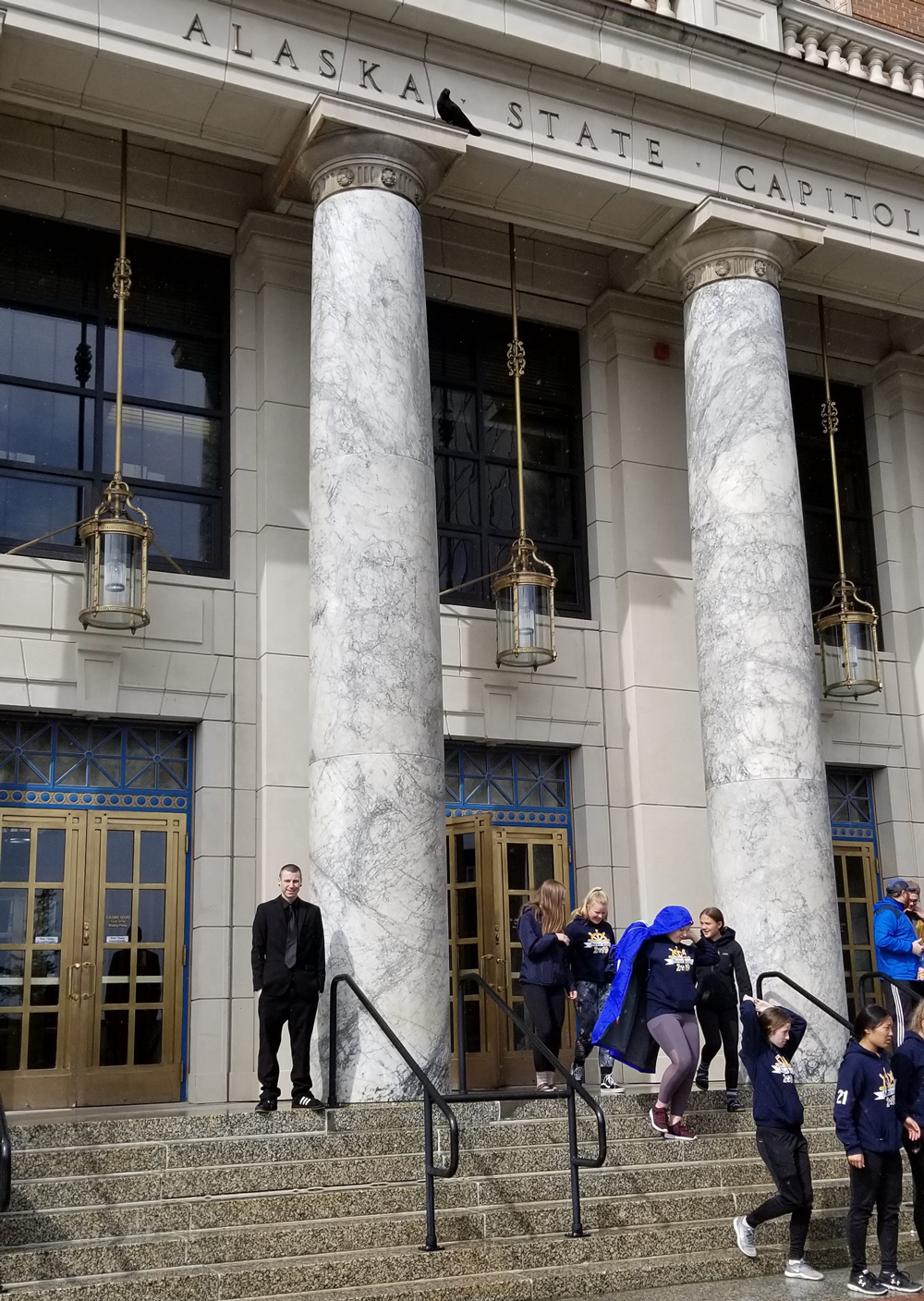 THE ALASKAN CAPITAL [HAS A PRESIDENTIAL CANDIDATE AMONG THEM]