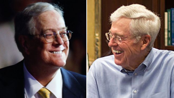 KOCH BROS [THAT'S PRONOUNCED COKE]