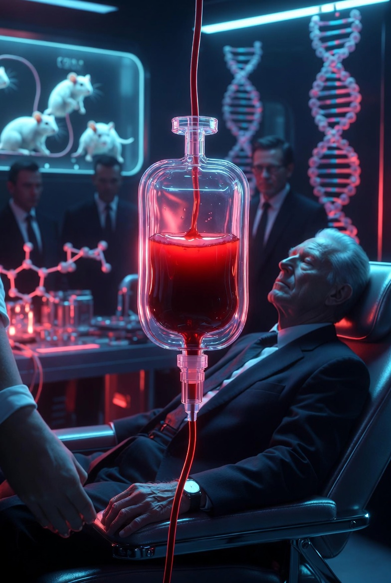The Hidden Quest for Immortality: Young Blood, Tech Elites, and Epstein's Secrets