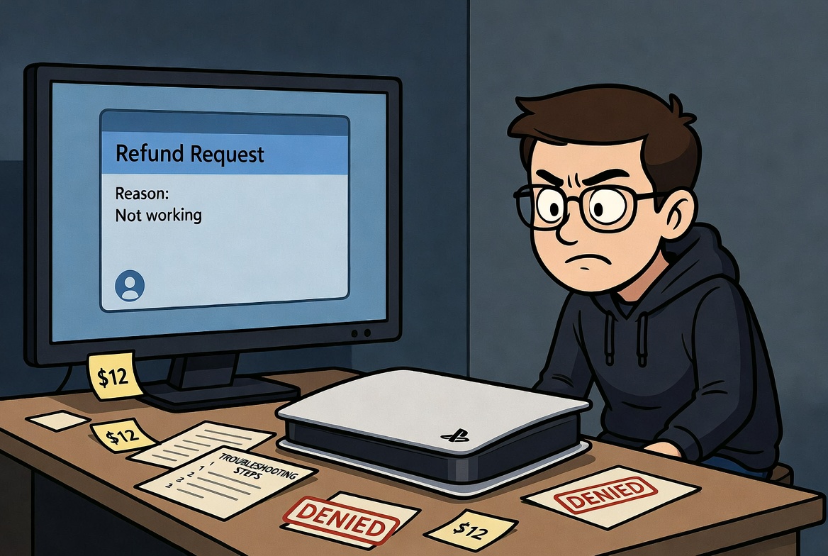 PlayStation's $12 Refund Ordeal: When Customer Support Feels Like Absolutely Maddening Endurance Tests