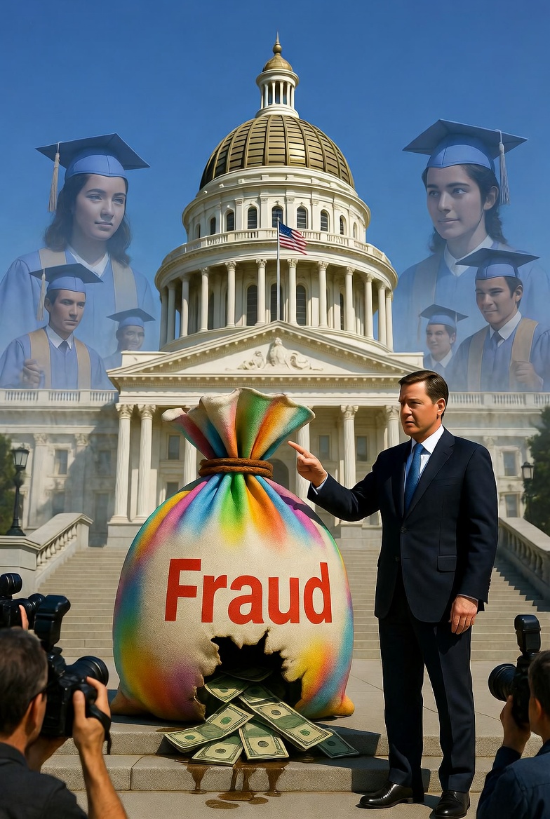 Golden State's California Fraud Fiesta Fiasco: Where Billions Magically Go Poof and Other Politicians Play Detective