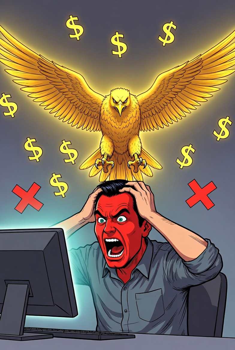 The Golden Eagle Tantrum That Ended in Granite and 