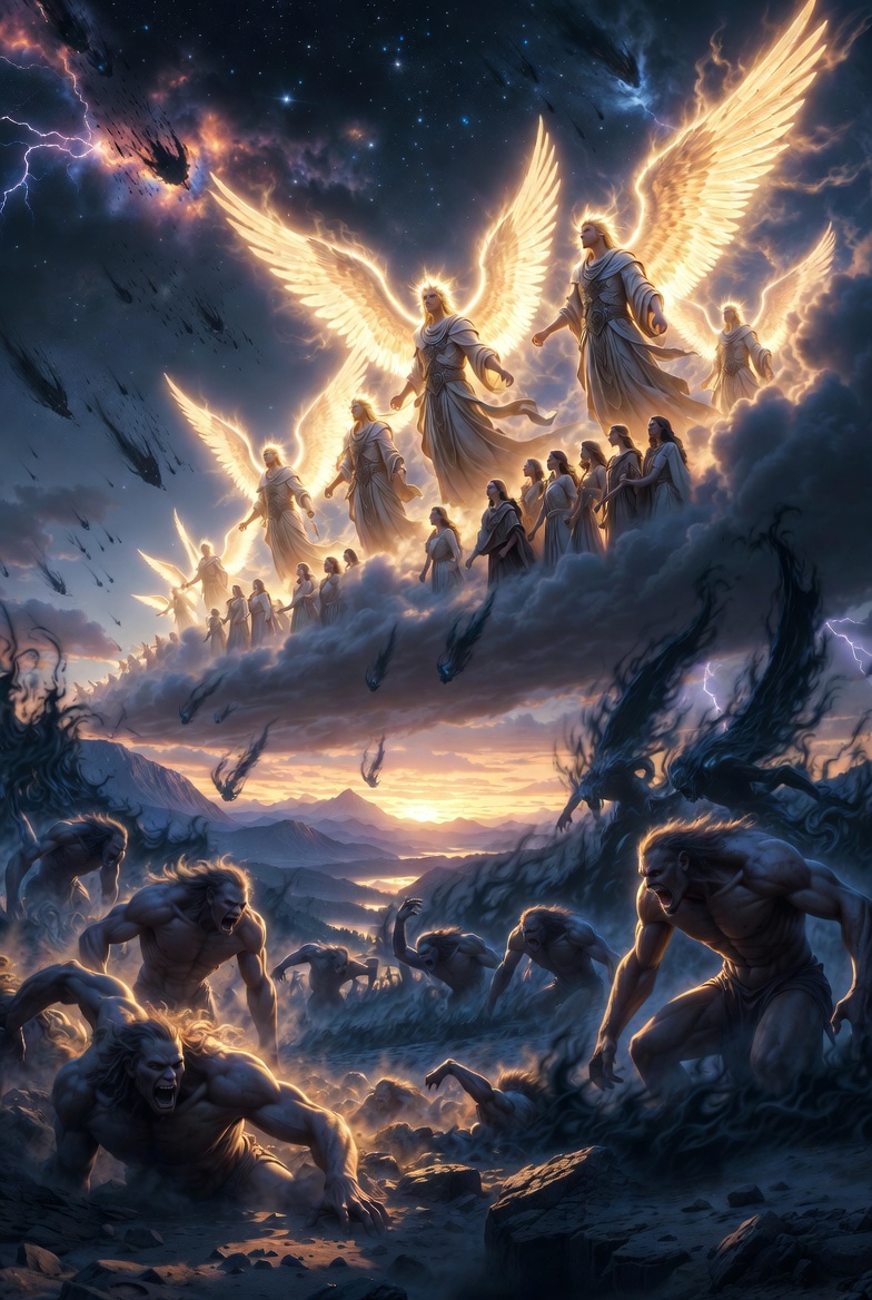 The Fallen Watchers, Nephilim Giants, and the Shadowy Origin of Demons: Non-Human Entities in the Book of Enoch