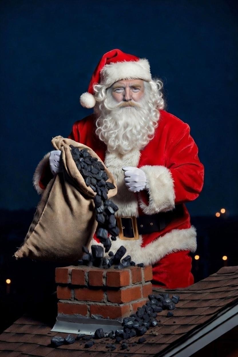 Ho, Ho, Ho, Merry Christmas! Trump Unloads a Massive Bag of Coal Over 