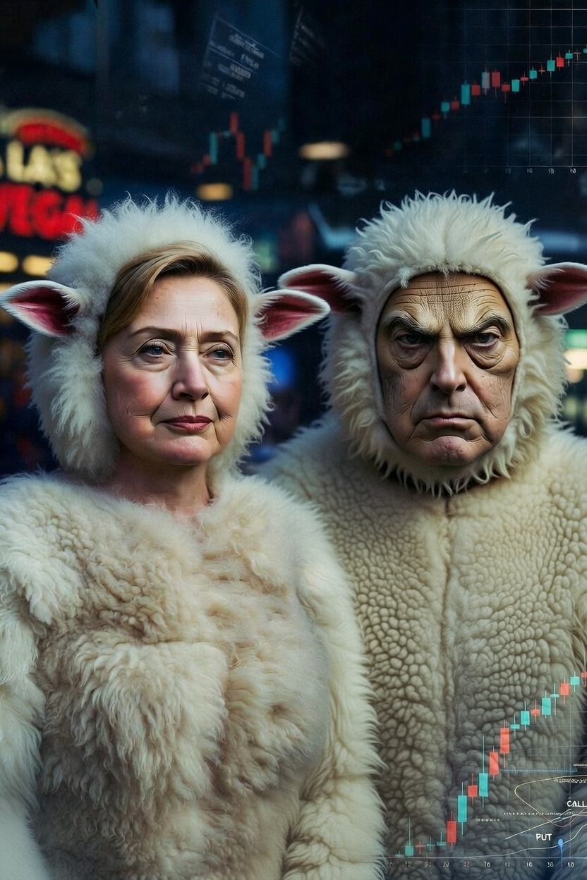 The Wolf in Sheep's Clothing: Crooked Hillary Clinton Gaslighting America While Introducing Corrupt and Illegal Profiteer George Soros